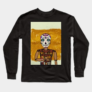 Unnamed NFT - PuppetMask with MexicanEye Color and PaintedSkin on OpenSea Long Sleeve T-Shirt